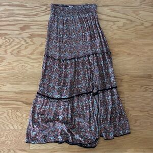 Bila Multicolor Floral Maxi Skirt
